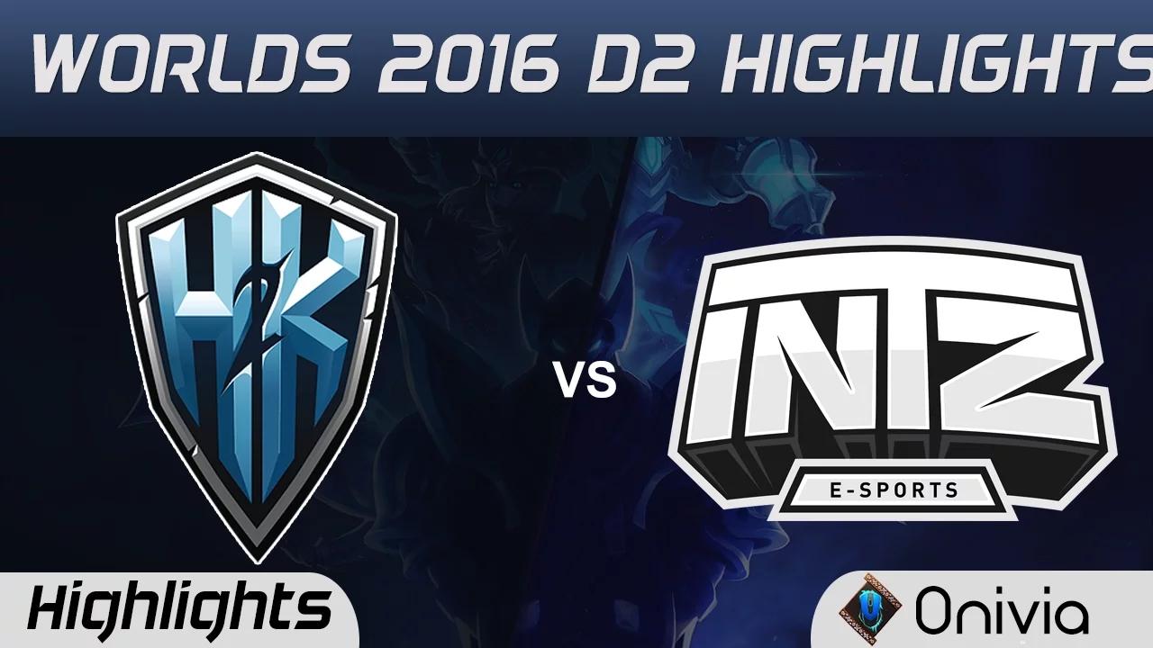 H2K vs ITZ Highlights Worlds 2016 D2 H2K Gaming vs INTZ Esports thumbnail