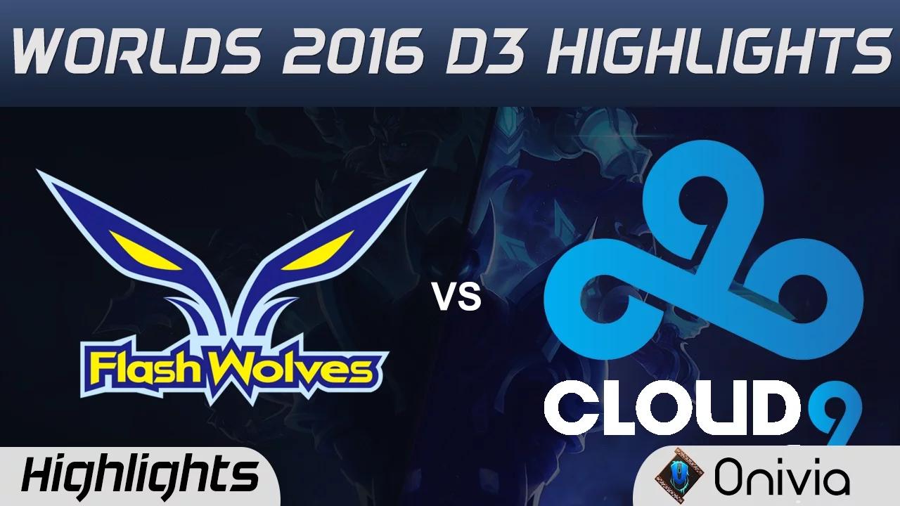 FW vs C9 Highlights Worlds 2016 D3 Flash Wolves vs Cloud9 thumbnail