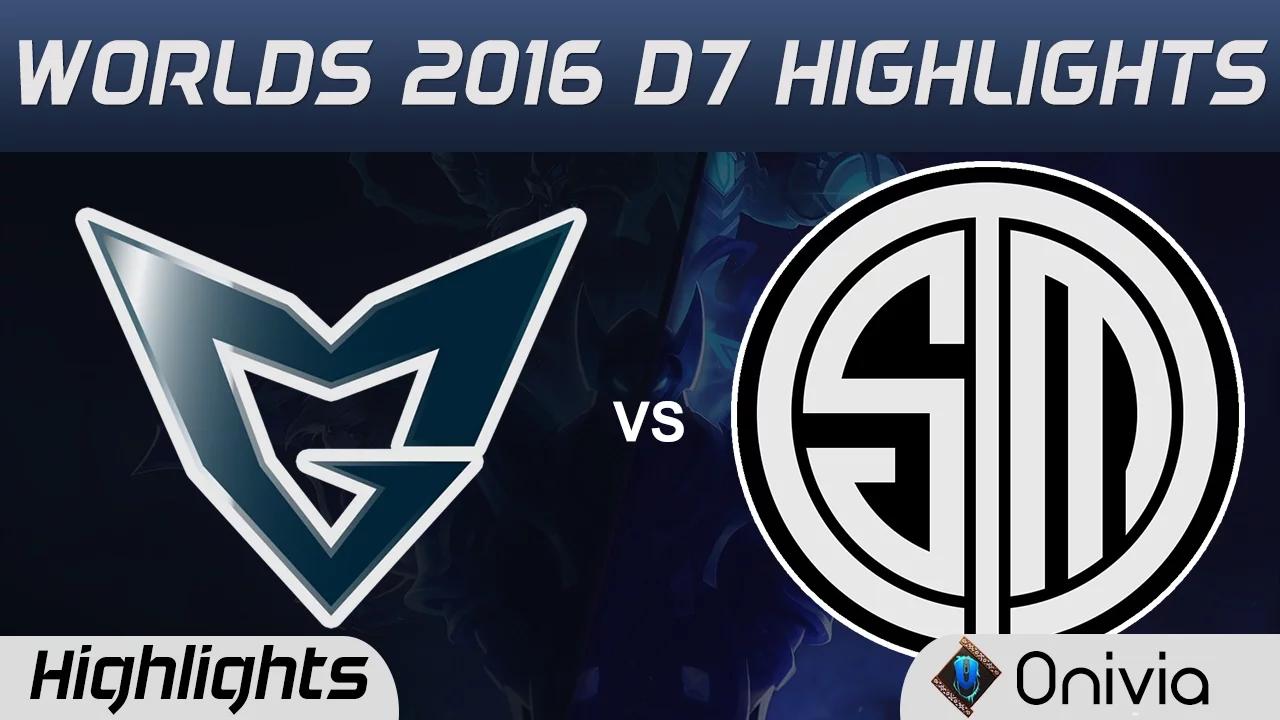 SSG vs TSM Highlights Worlds 2016 D7 Samsung Galaxy vs Team Solo Mid thumbnail