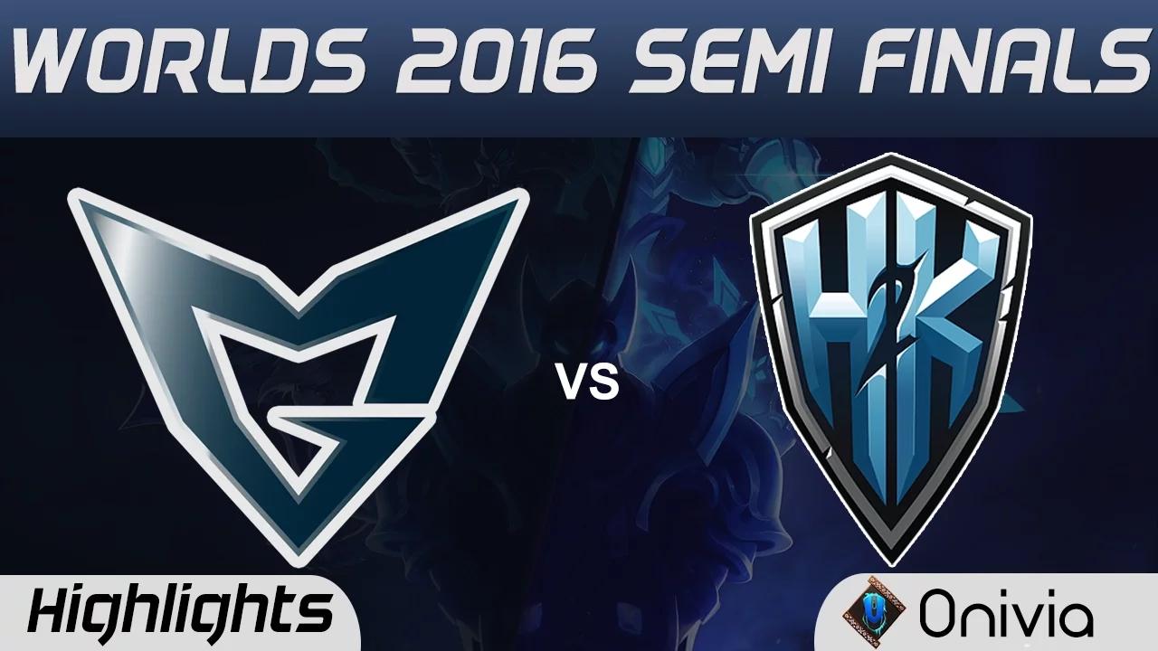 SSG vs H2K Series Highlights Worlds 2016 Semi Finals Samsung Galaxy vs H2K Gaming thumbnail