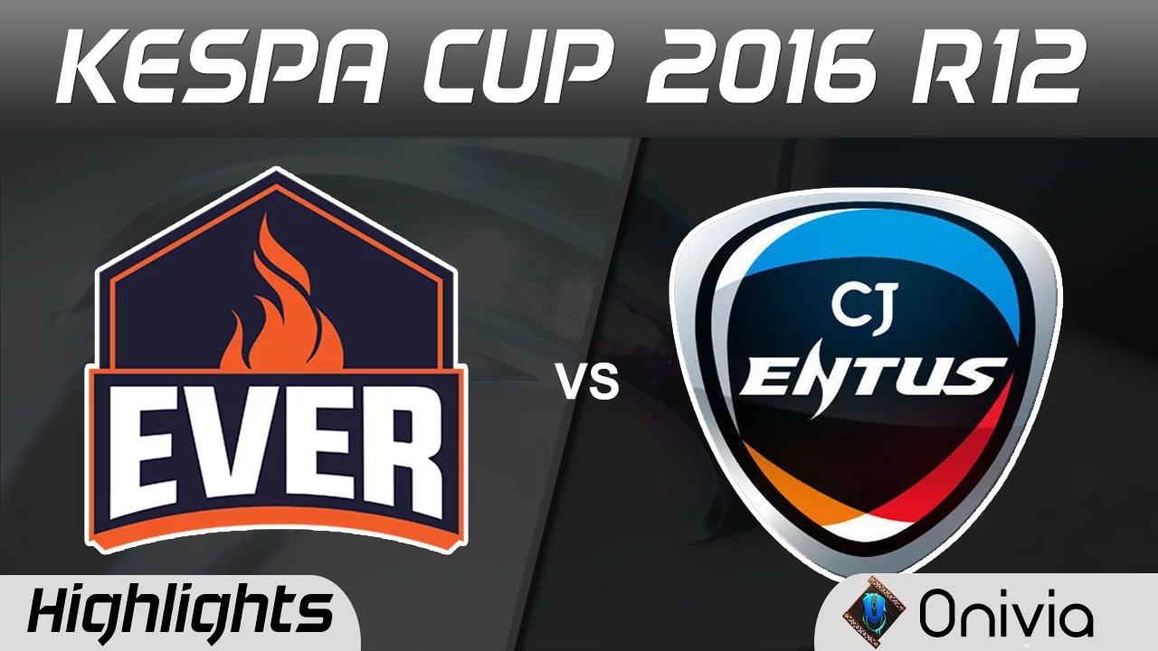 ESC vs CJ Highlights Game 1 Kespa Cup 2016 R12 ESC Ever vs CJ Entus thumbnail