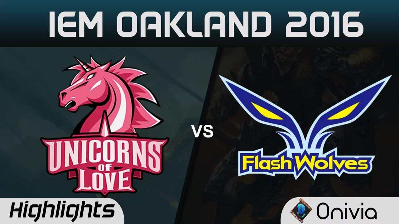 UOL vs FW Highlights Game 2 IEM Oakland 2016 Unicorns of Love vs Flash Wolves thumbnail