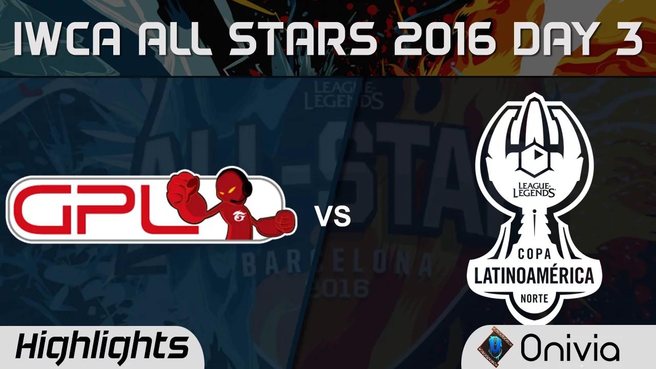 GPL vs LAN All for One Highlights IWCA Barcelona 2016 D3 SouthEast Asia vs Latin America North thumbnail