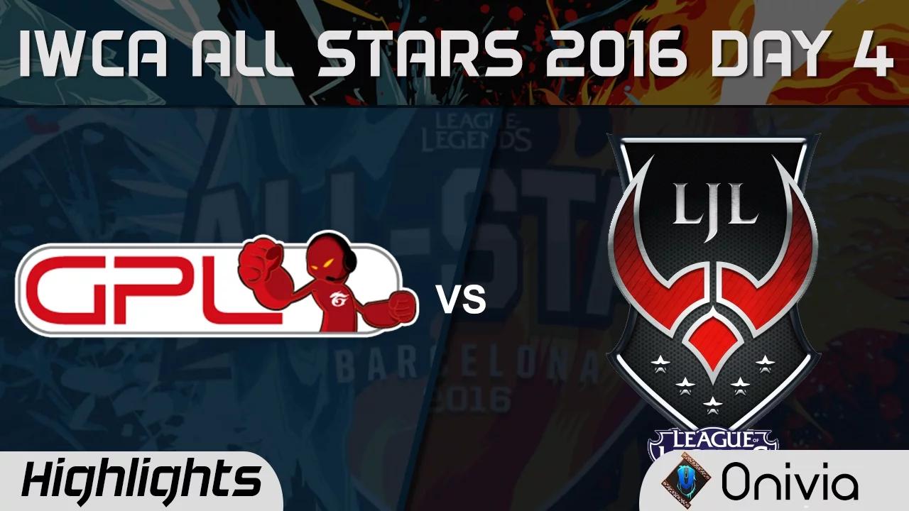 GPL vs LJL Highlights Game 2 IWCA Barcelona 2016 D4 SouthEast Asia vs Japan thumbnail