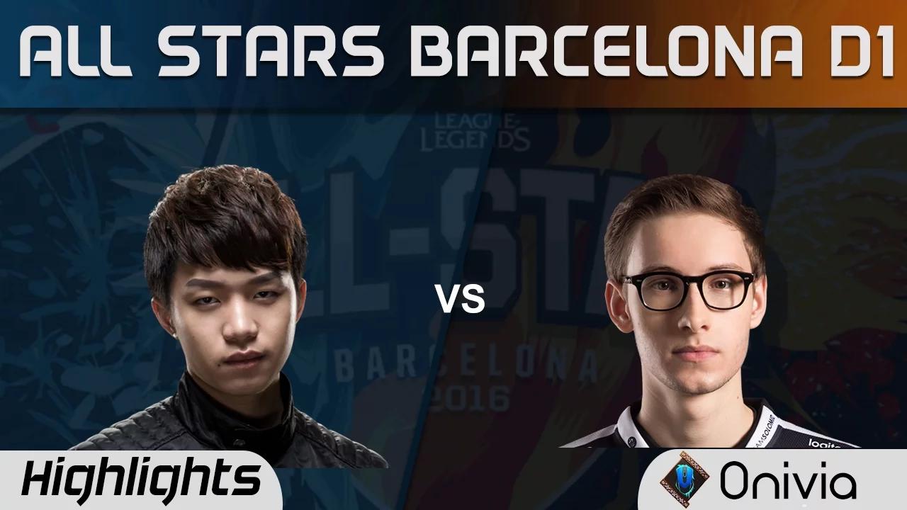 ClearLove vs Bjergsen 1 vs 1 All Stars Barcelona 2016 D1 thumbnail