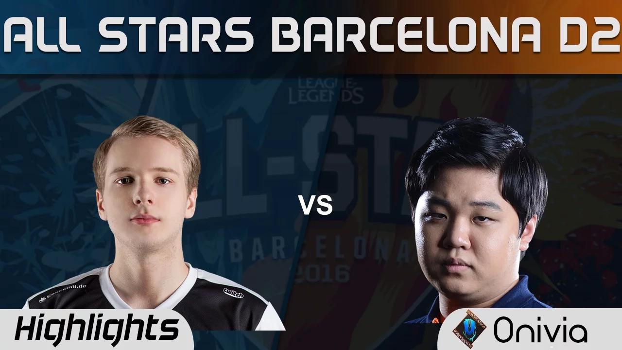 Jankos vs Pray 1 vs 1 All Stars Barcelona 2016 D2 thumbnail