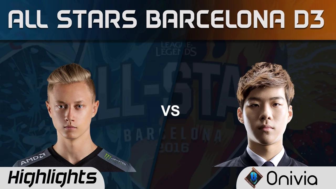 Rekkles vs Smeb 1 vs 1 All Stars Barcelona 2016 D3 thumbnail