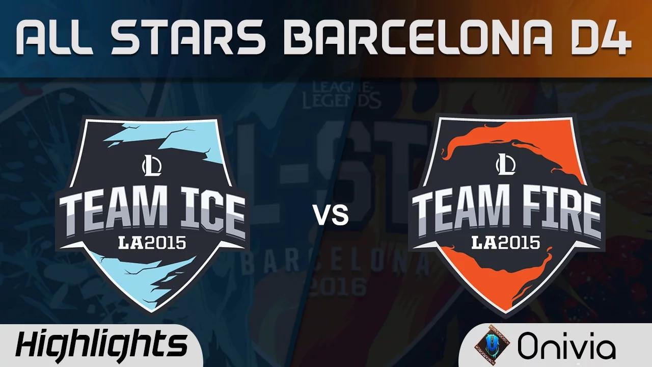 Team Ice vs Team Fire Finals Highlights Game 1 All Stars Barcelona 2016 D4 thumbnail