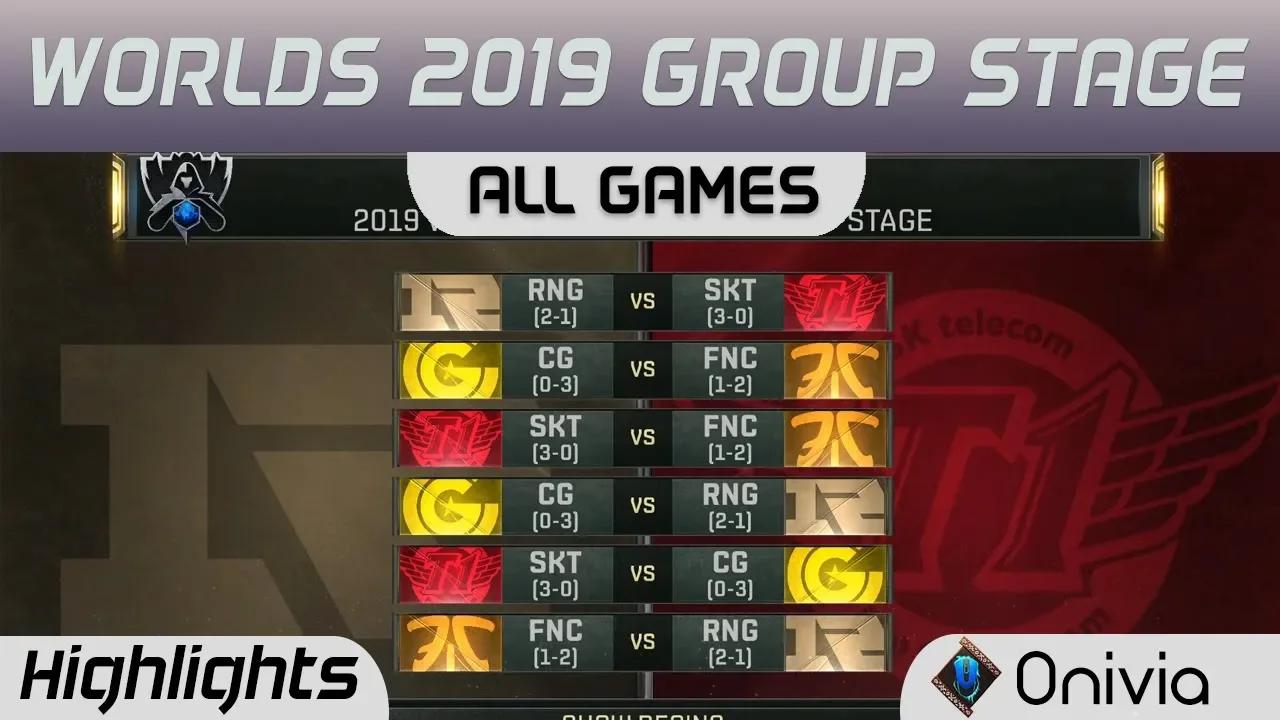 Group Stage Day 7 Full Day Highlights Worlds 2019 By Onivia thumbnail