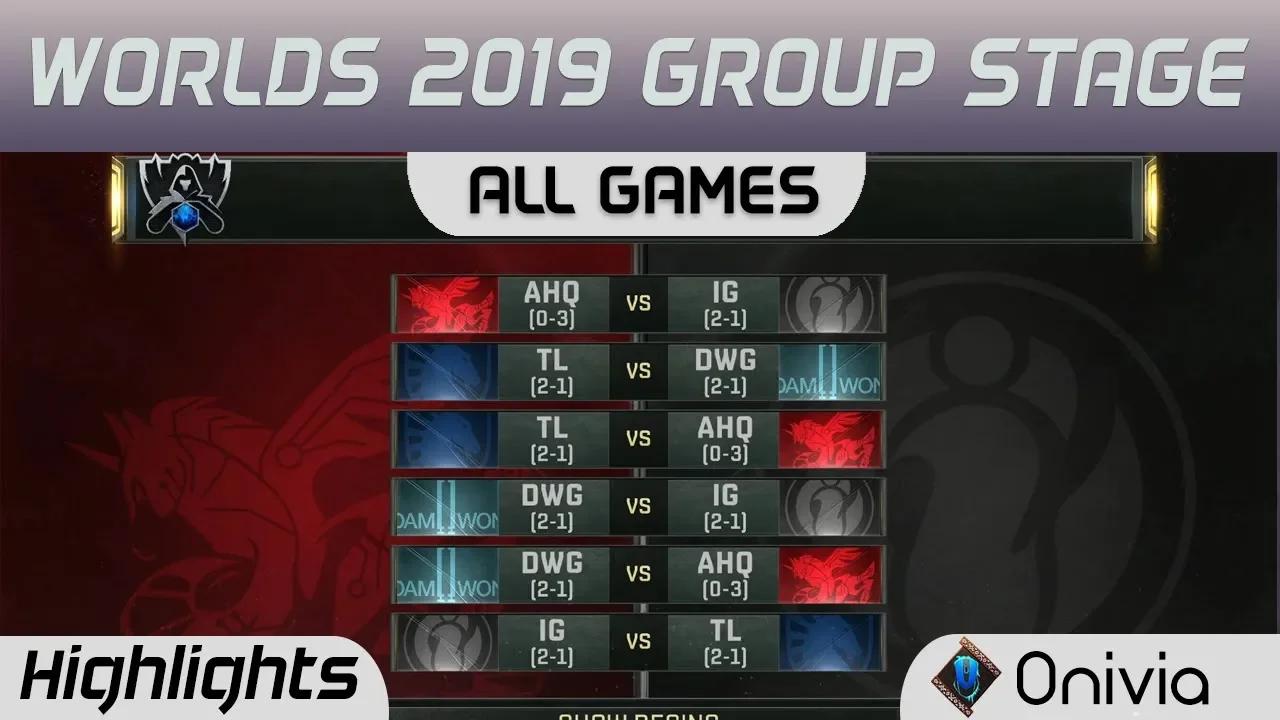 Group Stage Day 8 Full Day Highlights Worlds 2019 By Onivia thumbnail