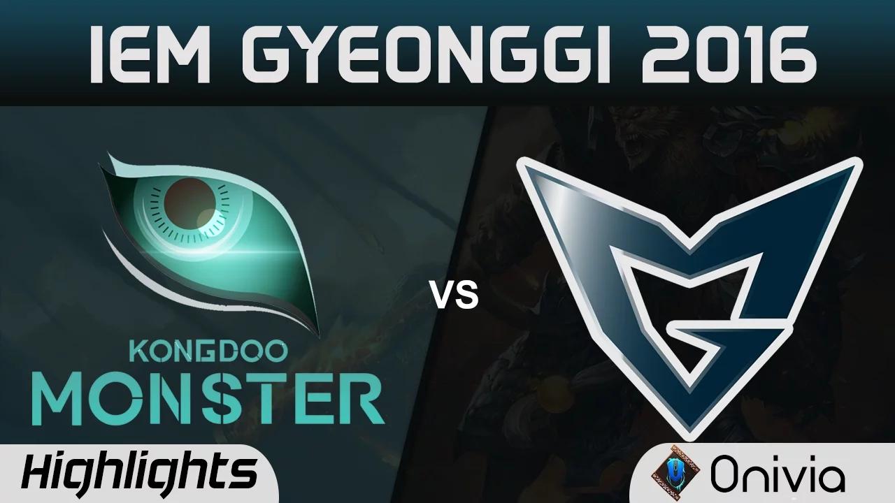 KDM vs SSG Highlights Game 4 IEM Gyeonggi 2016 D5 Finals Kongdoo Monster vs Samsung thumbnail