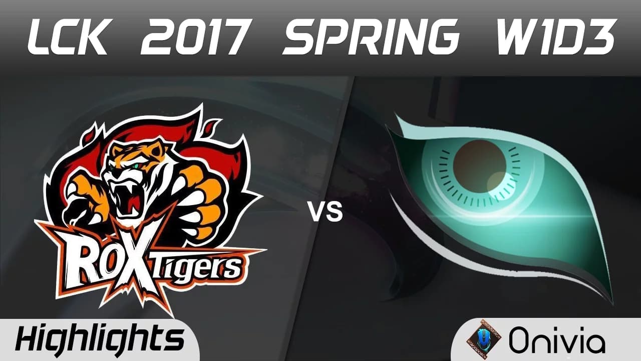 ROX vs KDM Highlights Game 3 LCK Spring 2017 W1D3 ROX Tigers vs Kongdoo Monster thumbnail