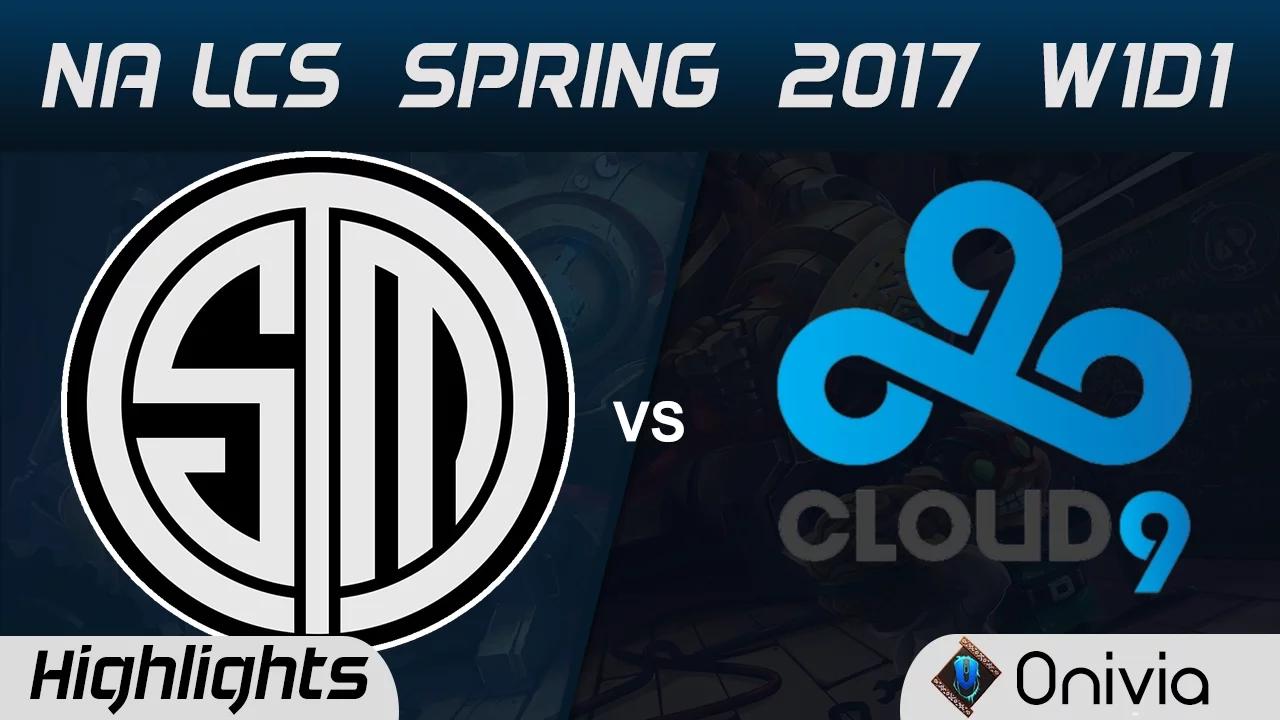 TSM vs C9 Highlights Game 2 NA LCS Spring 2017 W1D1 Team Solo Mid vs Cloud9 thumbnail