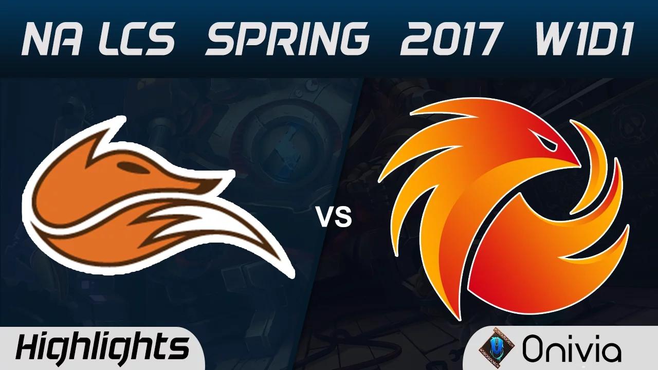 FOX vs P1 Highlights Game 2 NA LCS Spring 2017 W1D1 Echo Fox vs Phoenix1 thumbnail