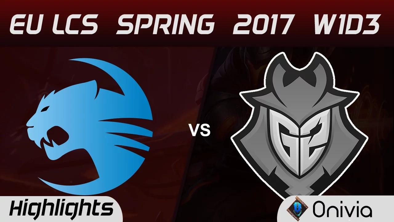 ROC vs G2 Highlights Game 2 EU LCS Spring 2017 W1D3 Roccat vs G2 Esports thumbnail