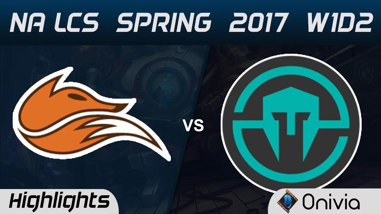 FOX vs IMT Highlights Game 1 NA LCS Spring 2017 W1D2 Echo Fox vs Immortals thumbnail