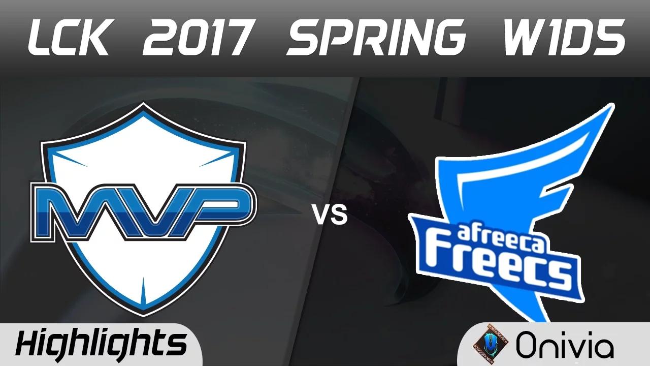 MVP vs AFS Highlights Game 2 LCK Spring 2017 W1D5 MVP vs Afreeca Freecs thumbnail