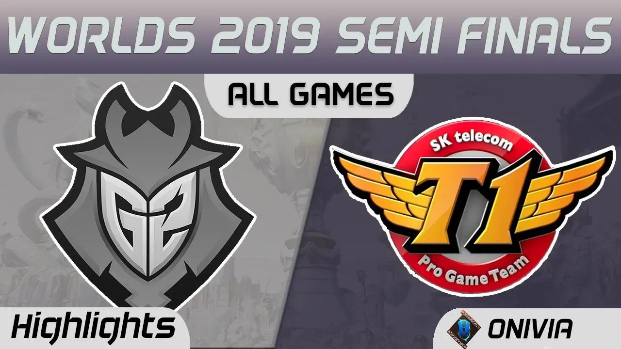 G2 vs SKT Series Highlights Worlds 2019 Semi Finals G2 Esports vs SK Telecom T1 by Onivia thumbnail