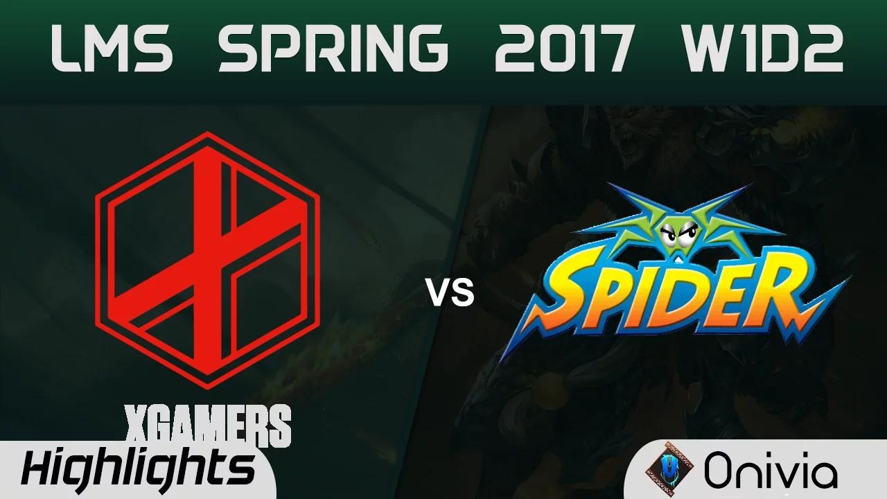 XG vs WS Highlights Game 2 LMS Spring 2017 W1D2 eXtreme Gamers vs Wayi Spider thumbnail