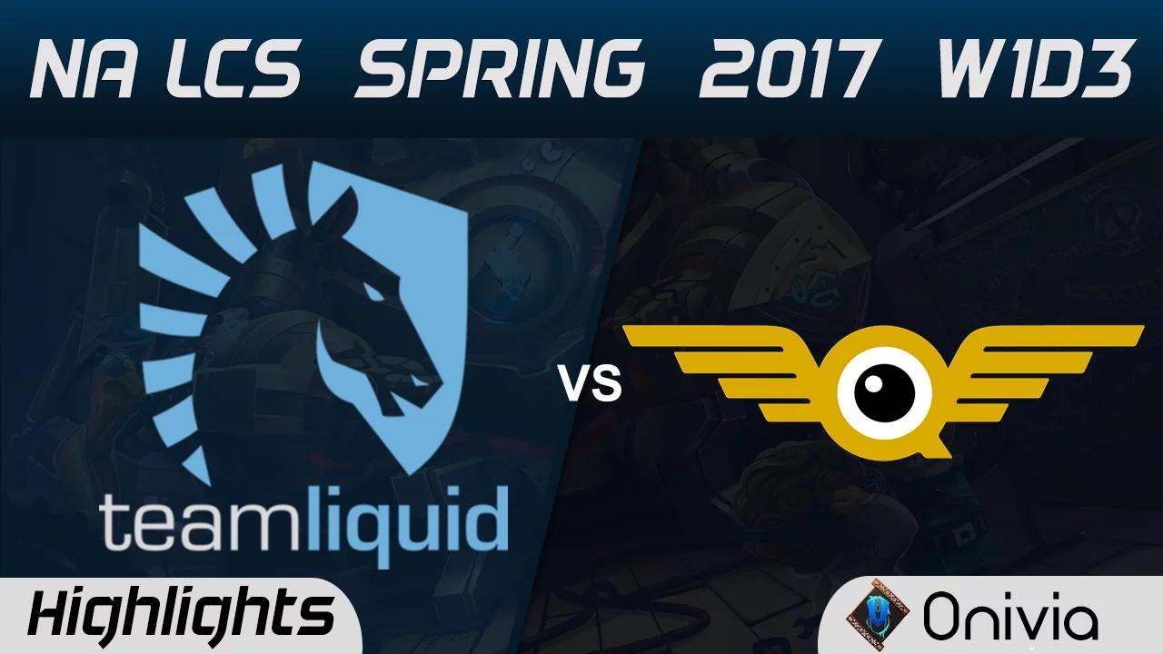 TL vs FLY Highlights Game 1 NA LCS Spring 2017 W1D3 Team Liquid vs FlyQuest thumbnail