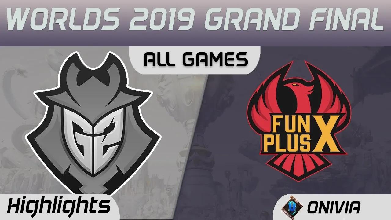 G2 vs FPX Series Highlights Worlds 2019 Grand Final G2 Esports vs FunPlus Phoenix by Onivia thumbnail