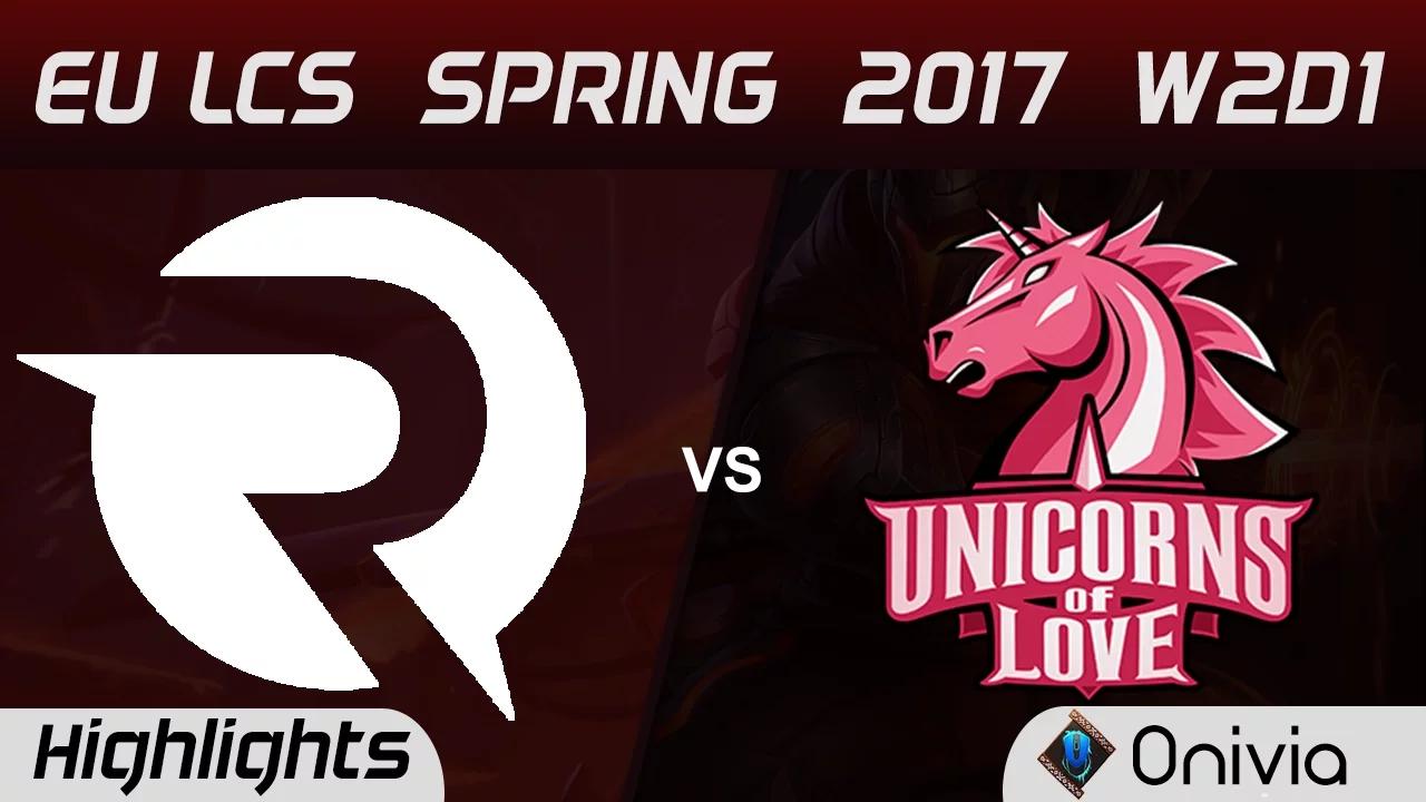 OG vs UOL Highlights Game 2 EU LCS Spring 2017 W2D1 Origen vs Unicorns of Love thumbnail