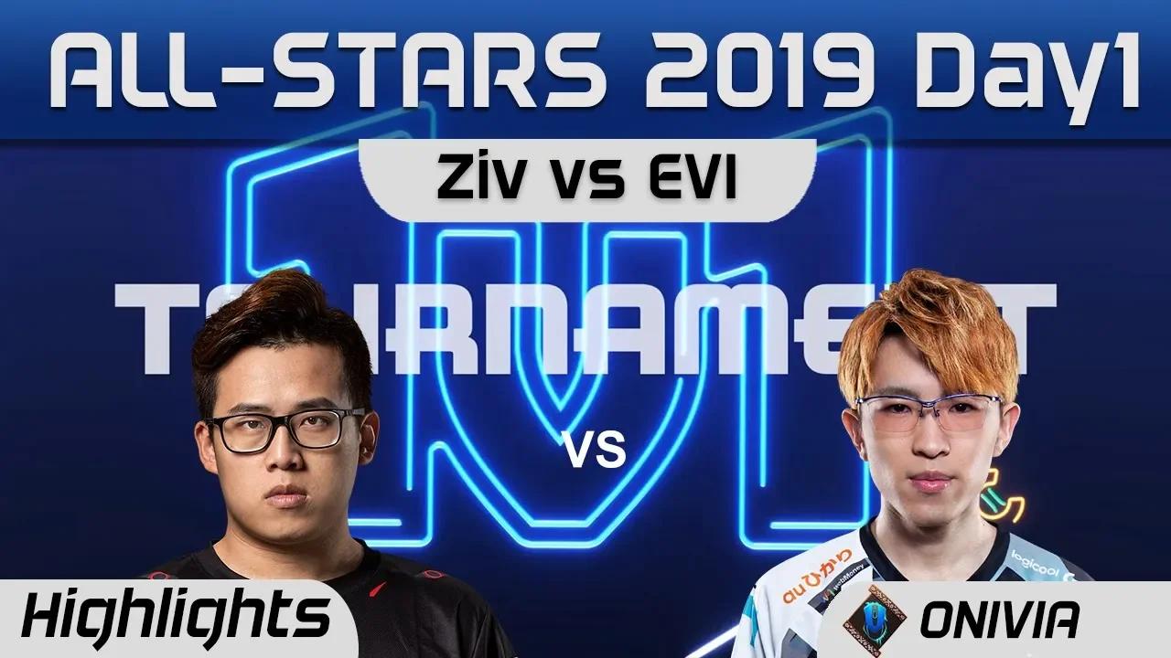 Ziv vs Evi 1v1 Highlights LoL All Stars 2019 Round 1 By Onivia thumbnail