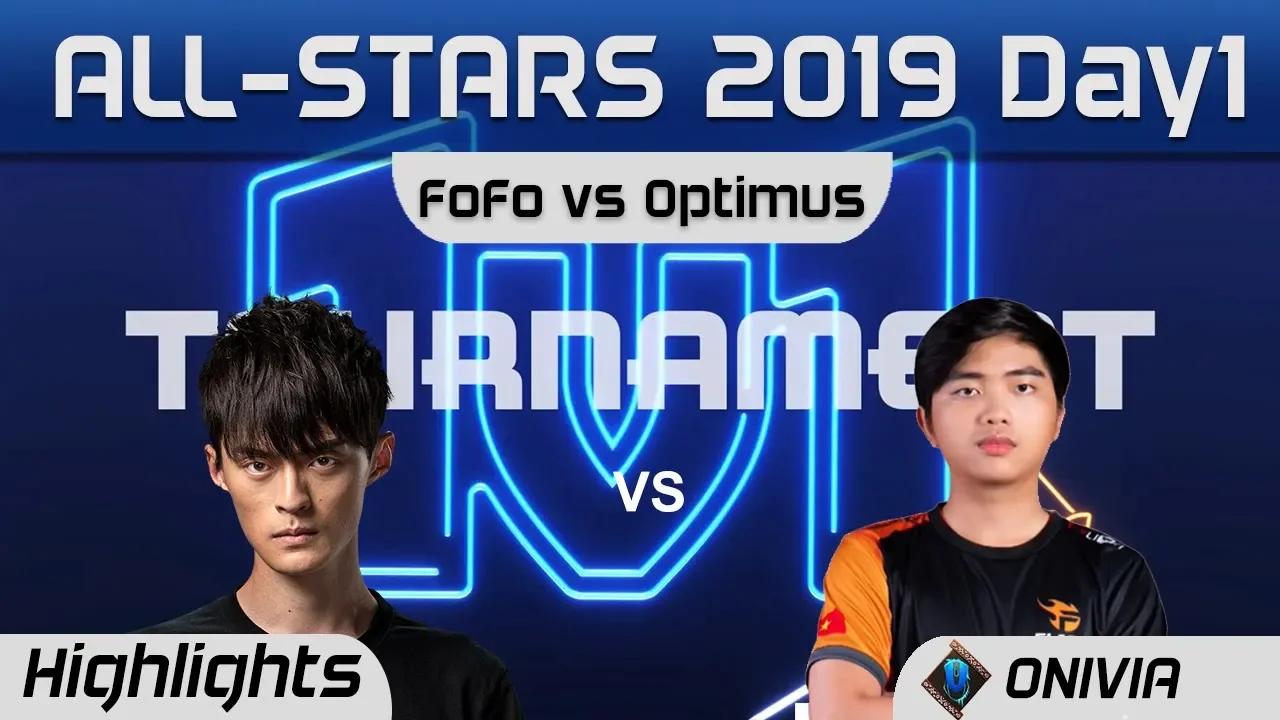 Fofo vs Optimus 1v1 Highlights LoL All Stars 2019 Round 1 By Onivia thumbnail