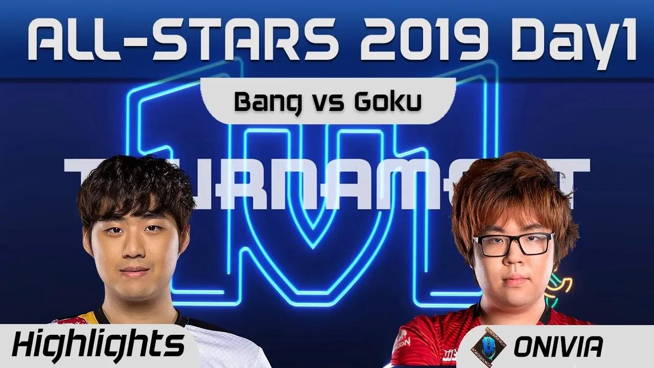 Bang vs Goku 1v1 Highlights LoL All Stars 2019 Round 1 By Onivia thumbnail