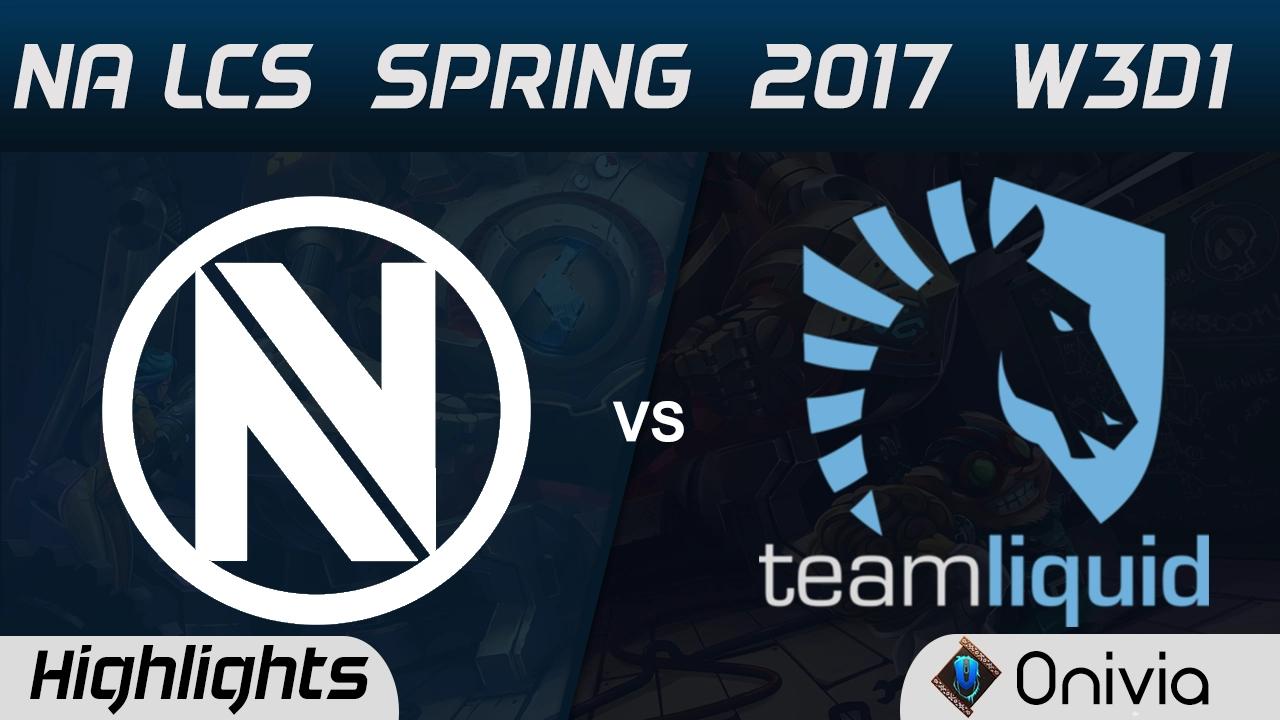 NV vs TL Highlights Game 2 NA LCS Spring 2017 W3D1 EnvyUs vs Team Liquid thumbnail