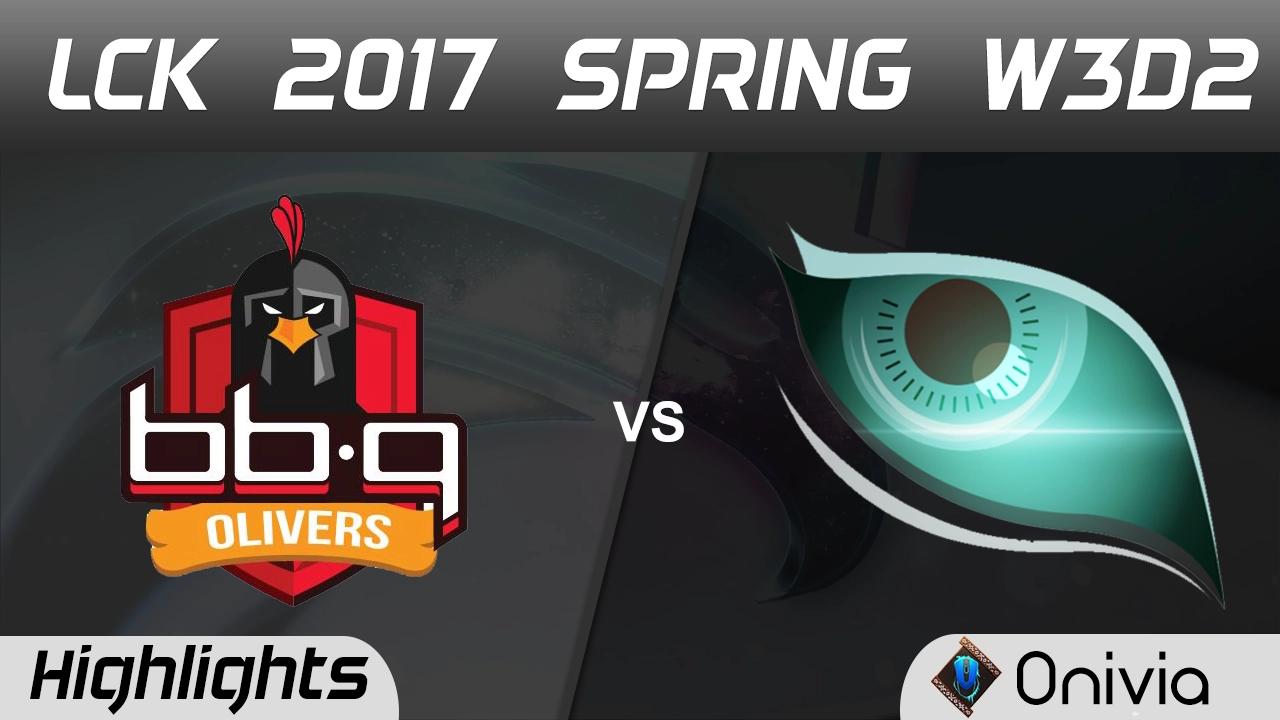 BBQ vs KDM Highlights Game 2 LCK Spring 2017 W3D2 BBQ Olivers vs Kongdoo Monster thumbnail