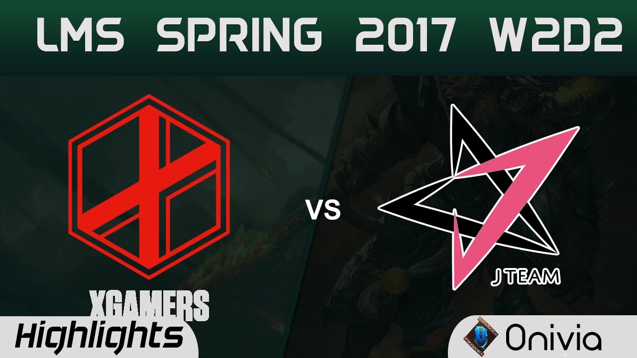 XG vs JT Highlights Game 1 LMS Spring 2017 W2D2 xGamers vs J Team thumbnail