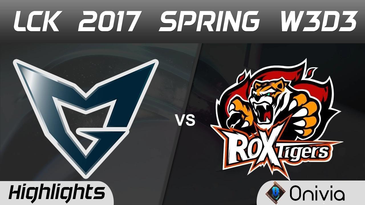 SSG vs ROX Highlights Game 1 LCK Spring 2017 W3D3 Samsung vs ROX Tigers thumbnail