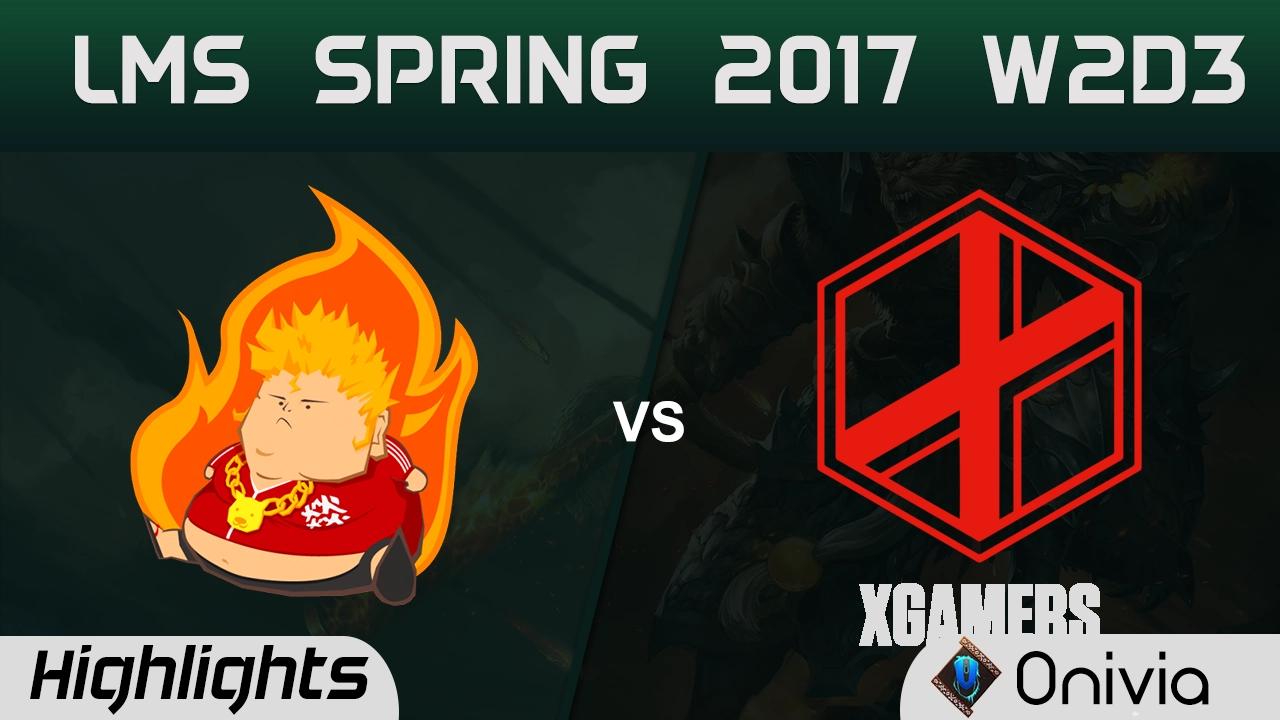 FB vs XG Highlights Game 1 LMS Spring 2017 W2D3 Fireball vs xGamers thumbnail