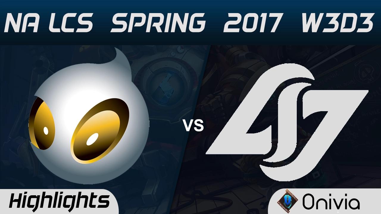 DIG vs CLG Highlights Game 1 NA LCS Spring 2017 W3D3 Dignitas vs Counter Logic Gaming thumbnail