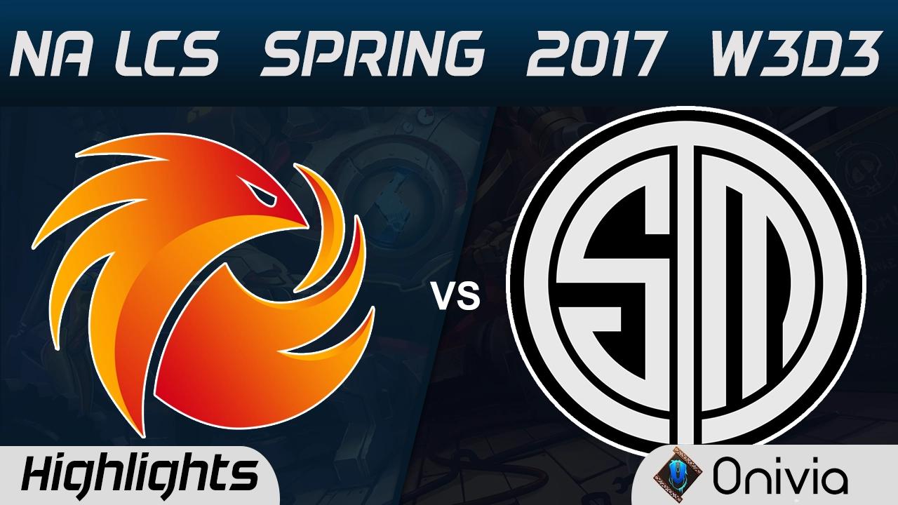 P1 vs TSM Highlights Game 3 NA LCS Spring 2017 W3D3 Phoenix1 vs Team Solo Mid thumbnail