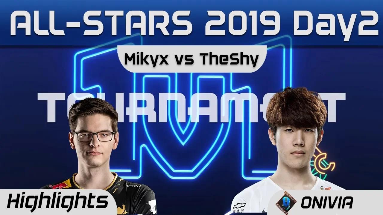 Mikyx vs TheShy 1v1 Highlights LoL All Stars 2019 Round 1 By Onivia thumbnail