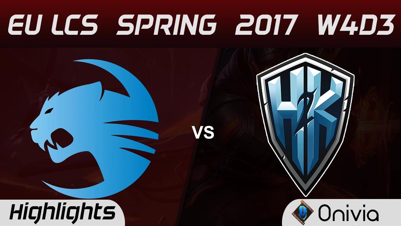 ROC vs H2K Highlights Game 2 EU LCS Spring 2017 W4D3 Roccat vs H2K Gaming thumbnail