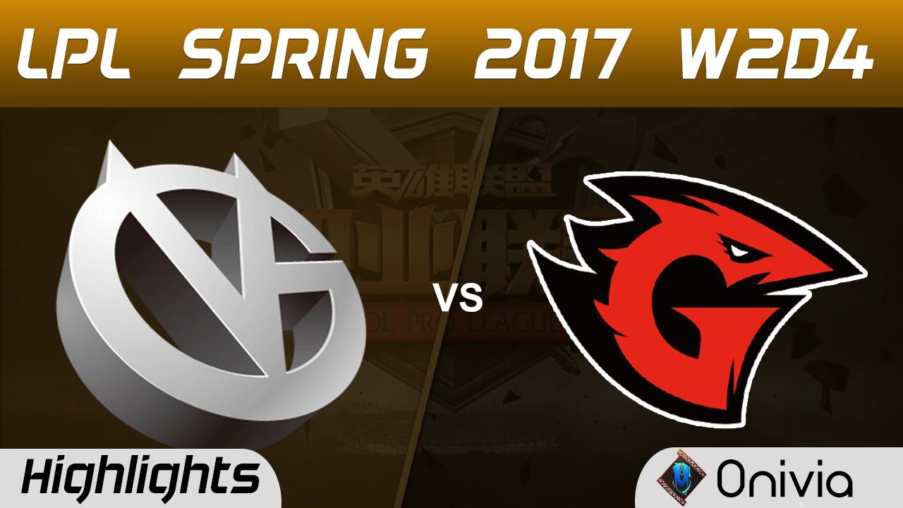 VG vs GT Highlights Game 1 LPL Spring 2017 W2D4   Vici Gaming vs  Game Talents thumbnail