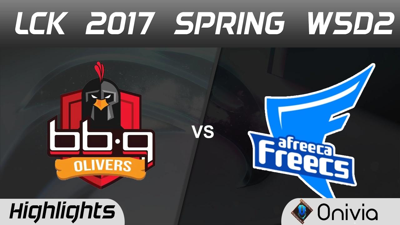 BBQ vs AFS Highlights Game 1 LCK Spring 2017 W5D2 BBQ Olivers vs Afreeca Freecs thumbnail