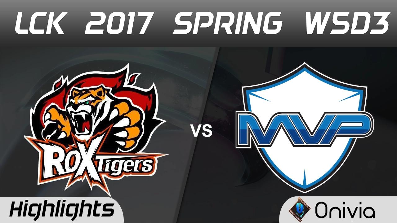 ROX vs MVP Highlights Game 1 LCK Spring 2017 W5D3 ROX Tigers vs MVP thumbnail