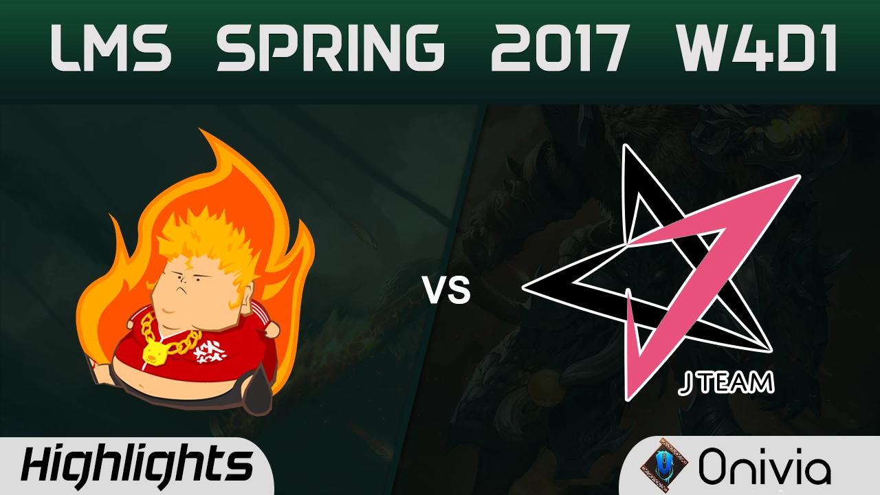 FB vs JT Highlights Game 3 LMS Spring 2017 W4D1 Fireball vs J Team thumbnail