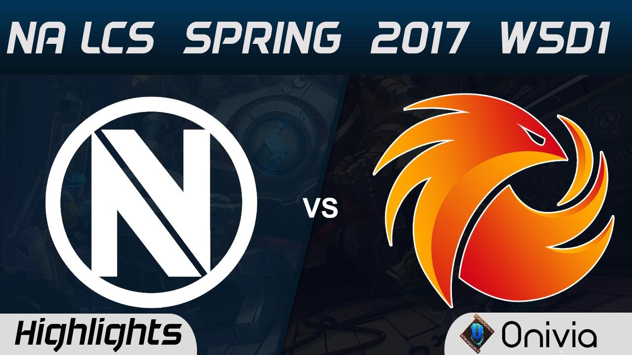 NV vs P1 Highlights Game 1 NA LCS Spring 2017 W5D1 EnvyUs vs Phoenix1 thumbnail