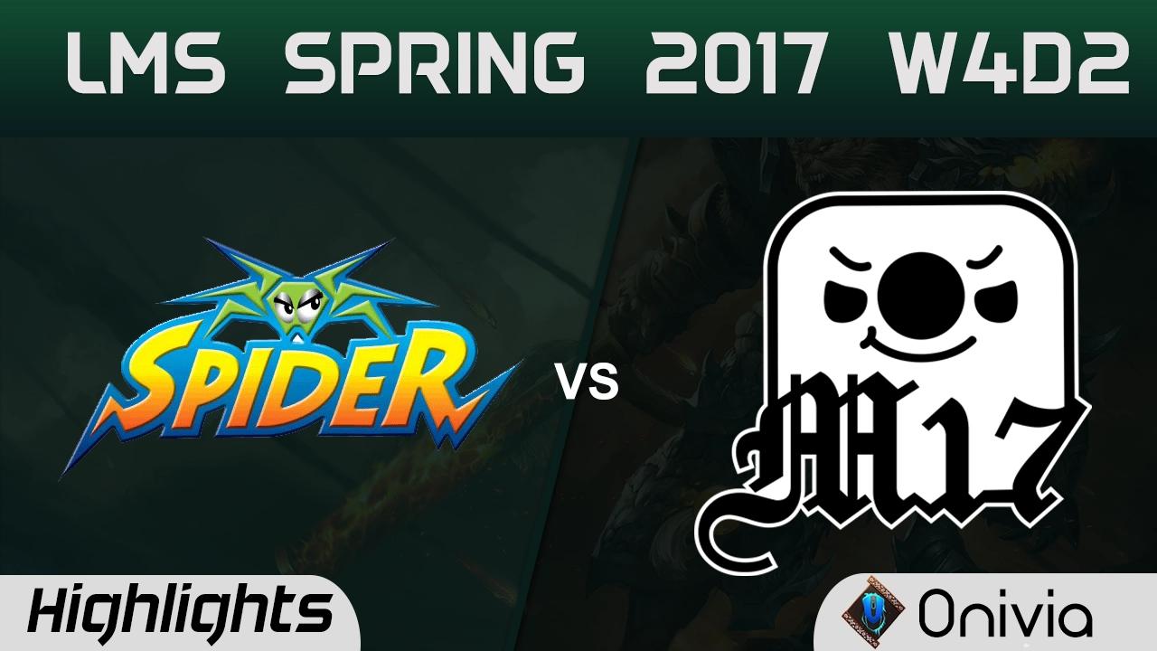 WS vs M17 Highlights Game 2 LMS Spring 2017 W4D2 Wayi Spider vs Machi Esports thumbnail