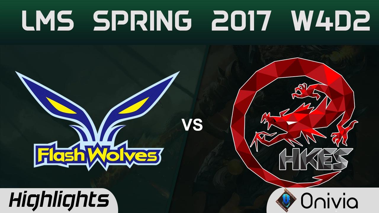 FW vs HKE Highlights Game 1 LMS Spring 2017 W4D2 Flash Wolves vs Hong Kong Esports thumbnail