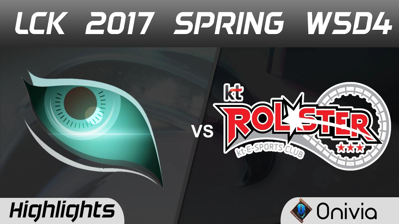 KDM vs KT Highlights Game 1 LCK Spring 2017 W5D4 Kondoo Monster vs KT Rolster thumbnail