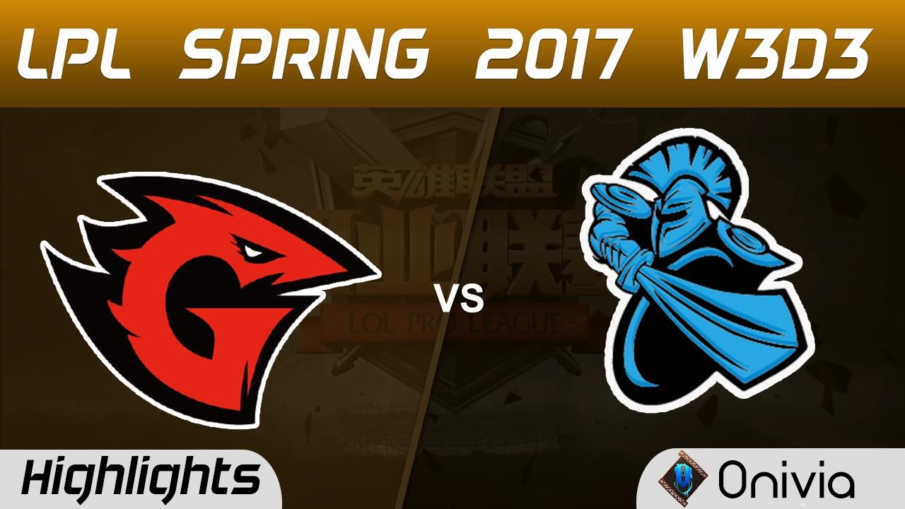 GT vs NB Highlights Game 2 LPL Spring 2017 W3D3 Game Talents vs NewBee thumbnail