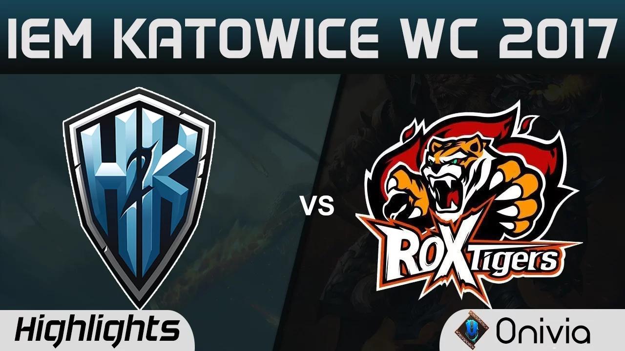 H2K vs ROX Highlights Game 1 IEM Katowice 2017 WC H2K Gaming vs ROX Tigers thumbnail