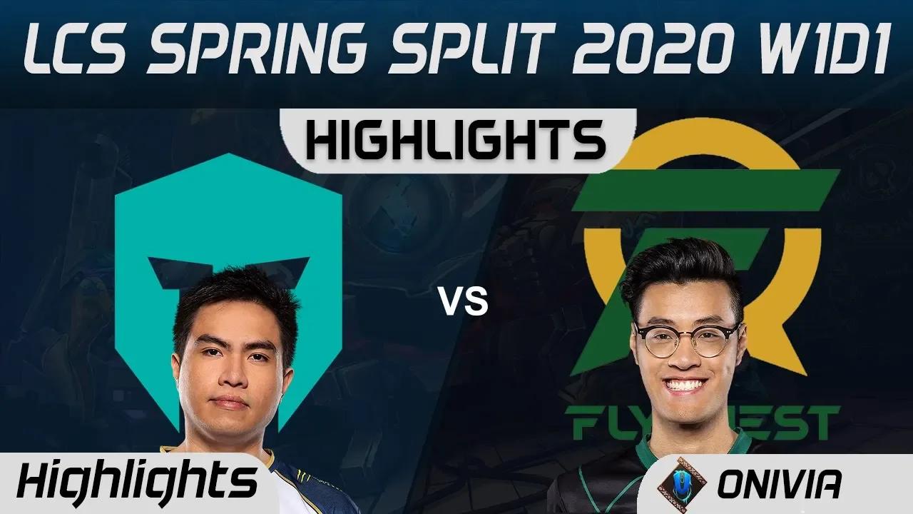 IMT vs FLY Highlights LCS Spring 2020 W1D1 Immortals vs Flyquest LCS Highlights 2020 by Onivia thumbnail