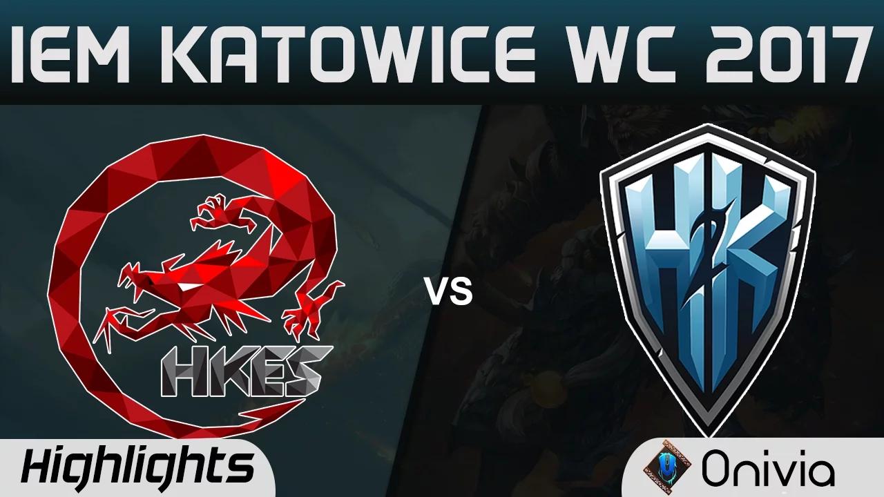 HKE vs H2K Highlights Game 2 IEM Katowice 2017 WC Hong Kong Esports vs H2K Gaming thumbnail